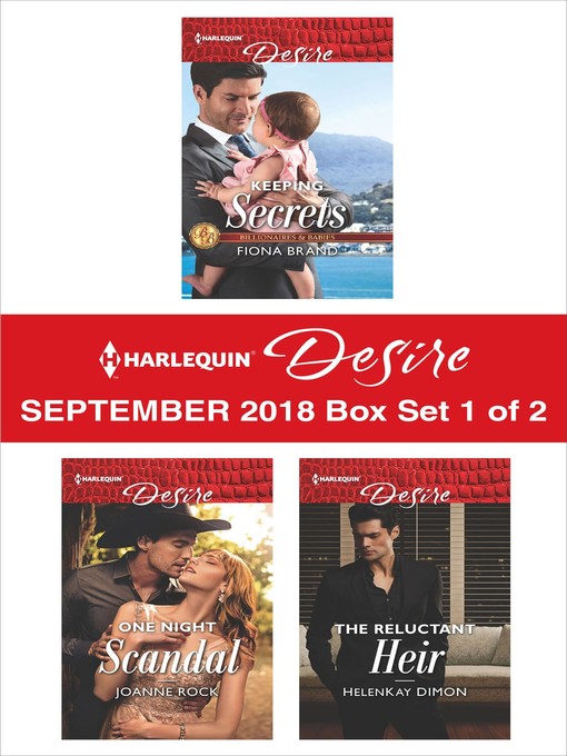 Title details for Harlequin Desire September 2018--Box Set 1 of 2 by Fiona Brand - Wait list